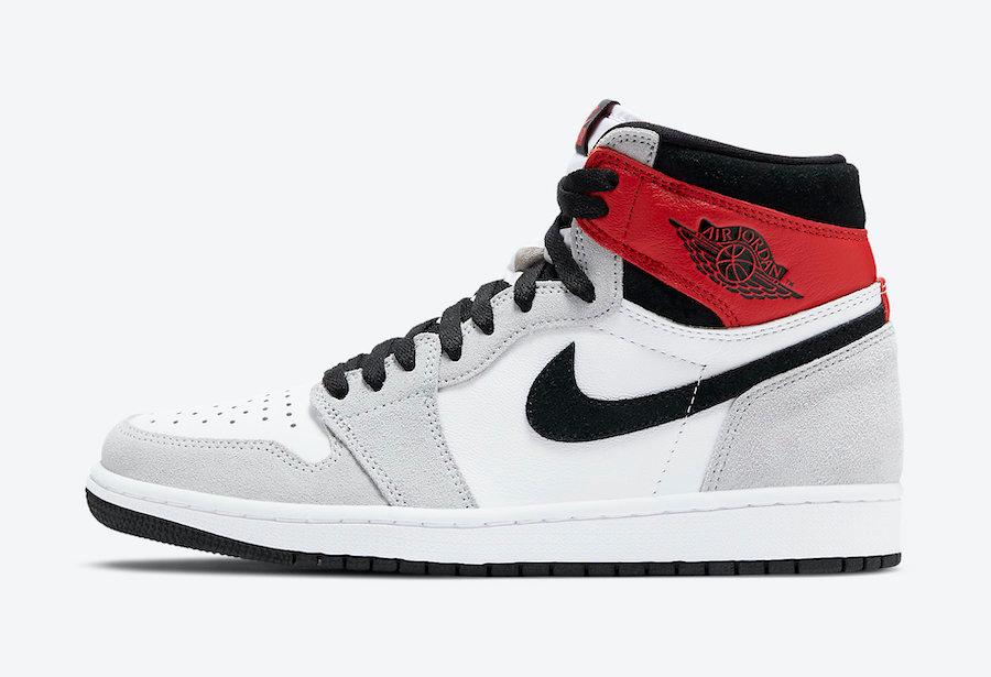 Image of Jordan 1 High Light Smoke Grey