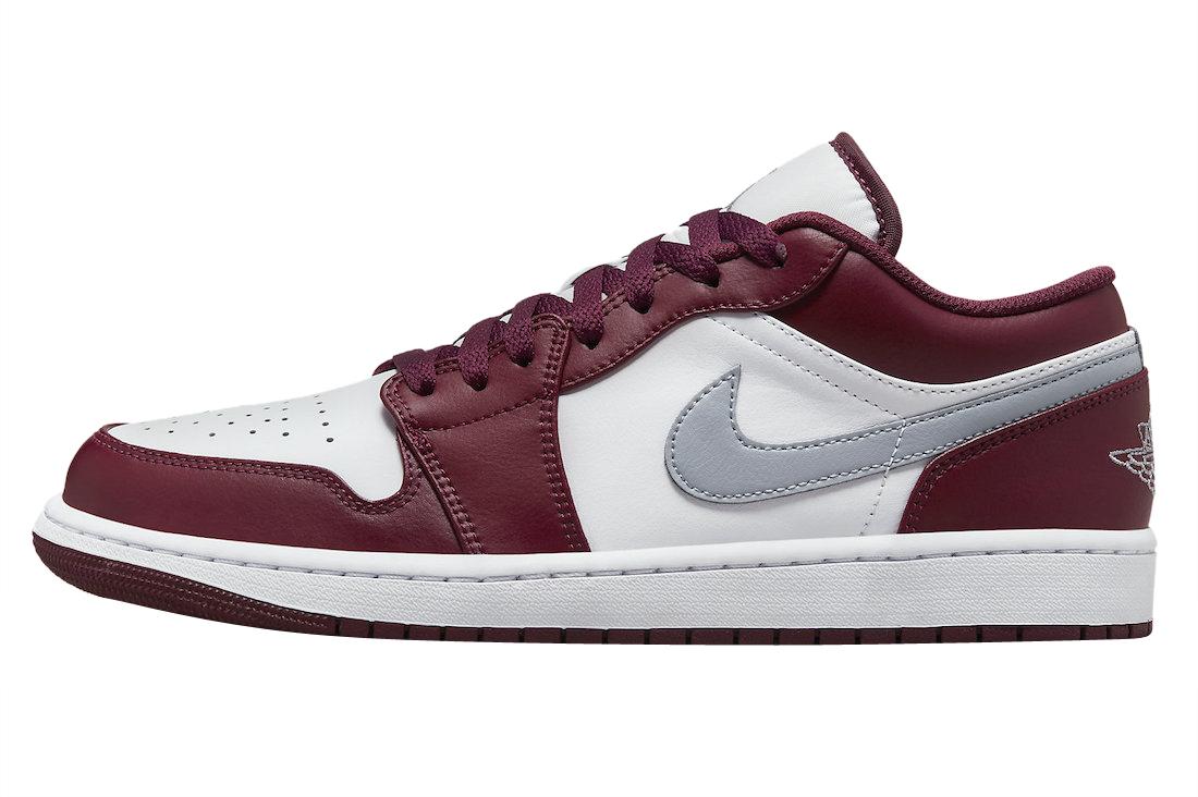 Image of Jordan 1 Low Bordeaux