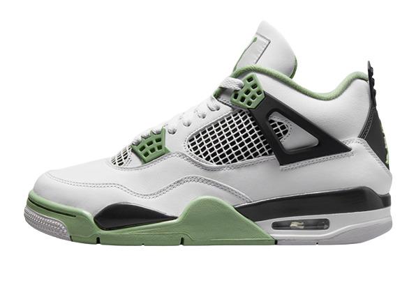 Image of Jordan 4 Oil Green