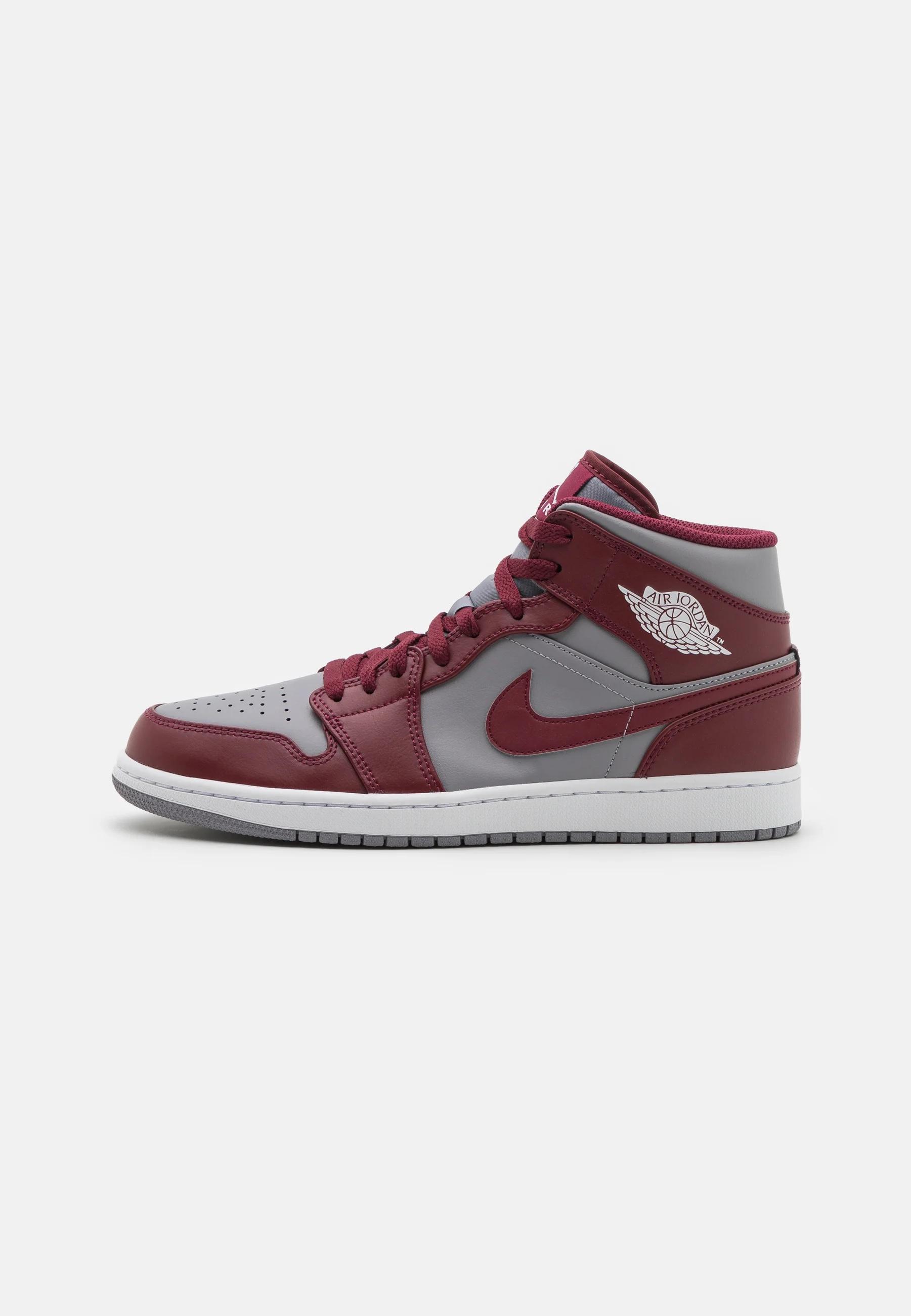 Image of Jordan 1 Mid CherryWood Red